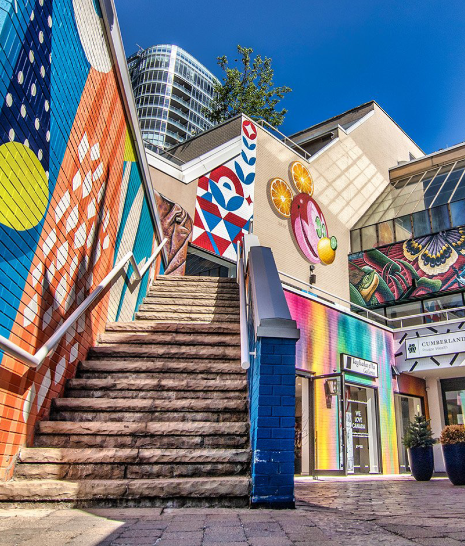 Bloor-Yorkville BIA seasonal marketing campaign artwork