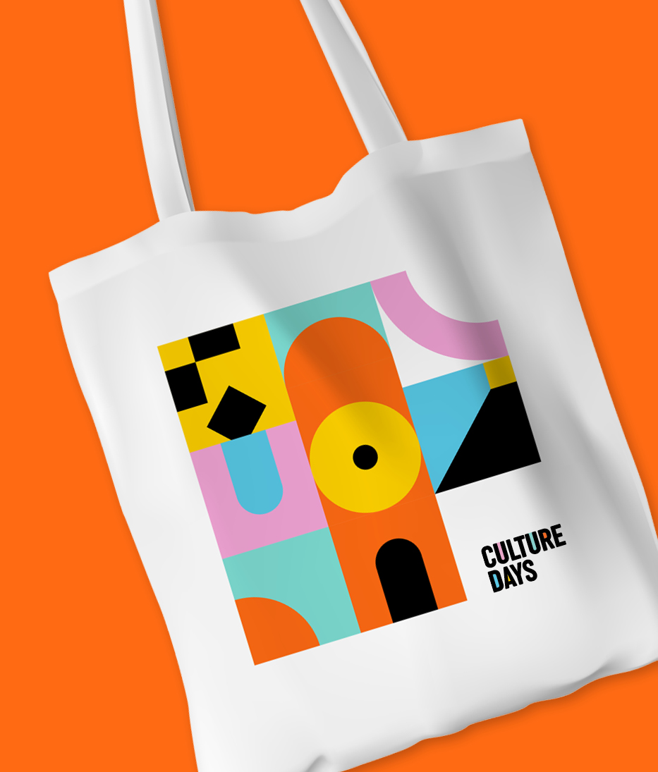 Culture Days festival branding and event signage